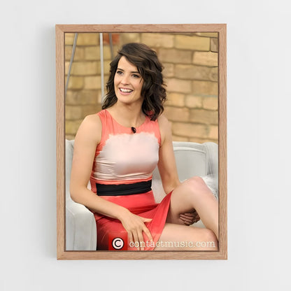 ap-cobie smulders-13 cadre Bois clair