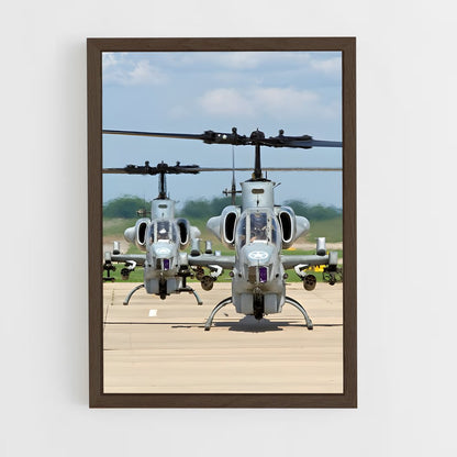 ap-cobra ah-1-2 cadre Bois foncé