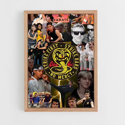 ap-cobra kai-3 cadre Bois clair