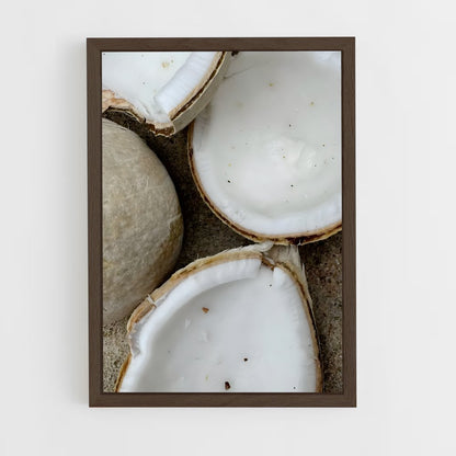 ap-coconut-8 cadre Bois foncé