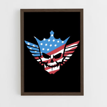 ap-cody rhodes-3 cadre Bois foncé
