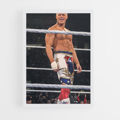 ap-cody rhodes-4 cadre Blanc
