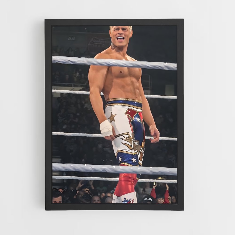 ap-cody rhodes-4 cadre Noir