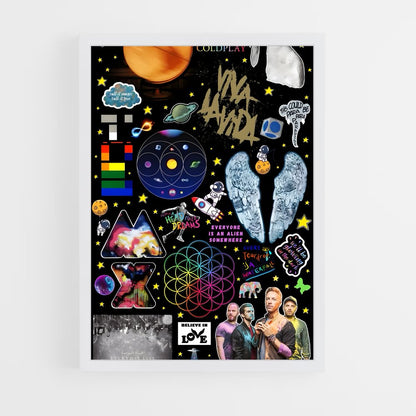 ap-coldplay-9 cadre Blanc
