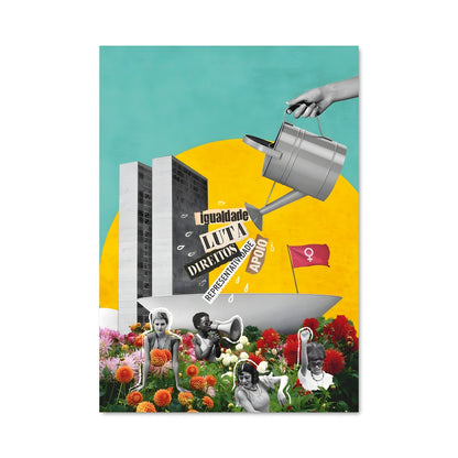 Poster Collage de Couleurs