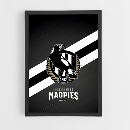 ap-collingwood magpies-1 cadre Noir