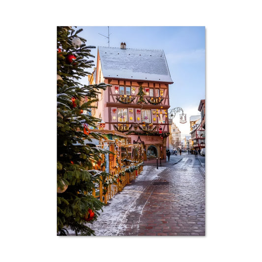Poster Noël à Colmar