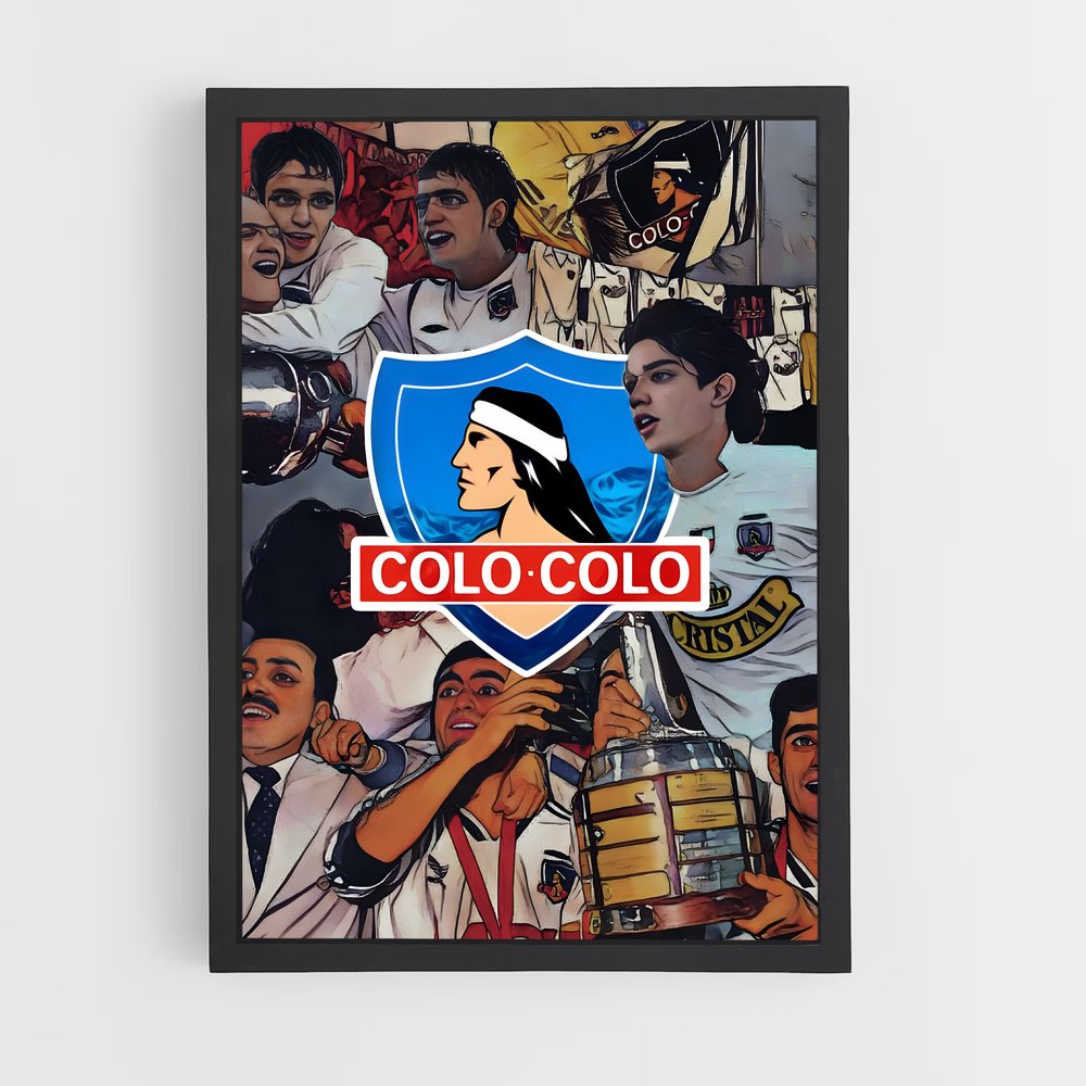 ap-colo colo chile football club-4 cadre Noir