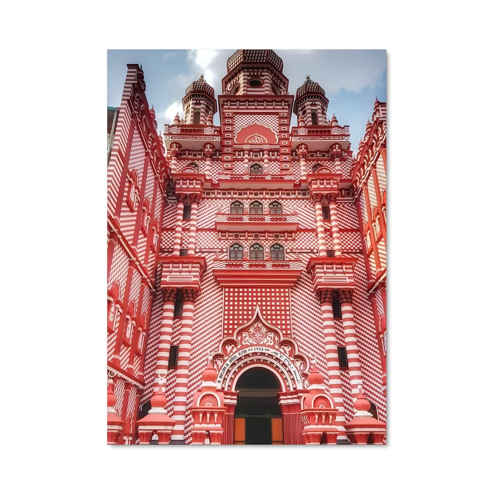 Poster Tour Rouge et Blanche