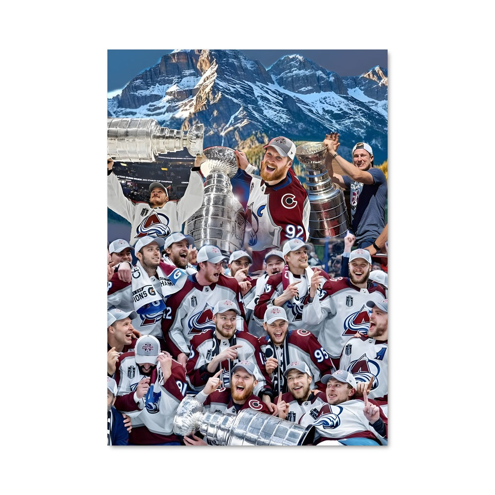 Poster La Victoire des Avalanche