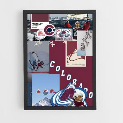 ap-colorado avalanche-11 cadre Noir