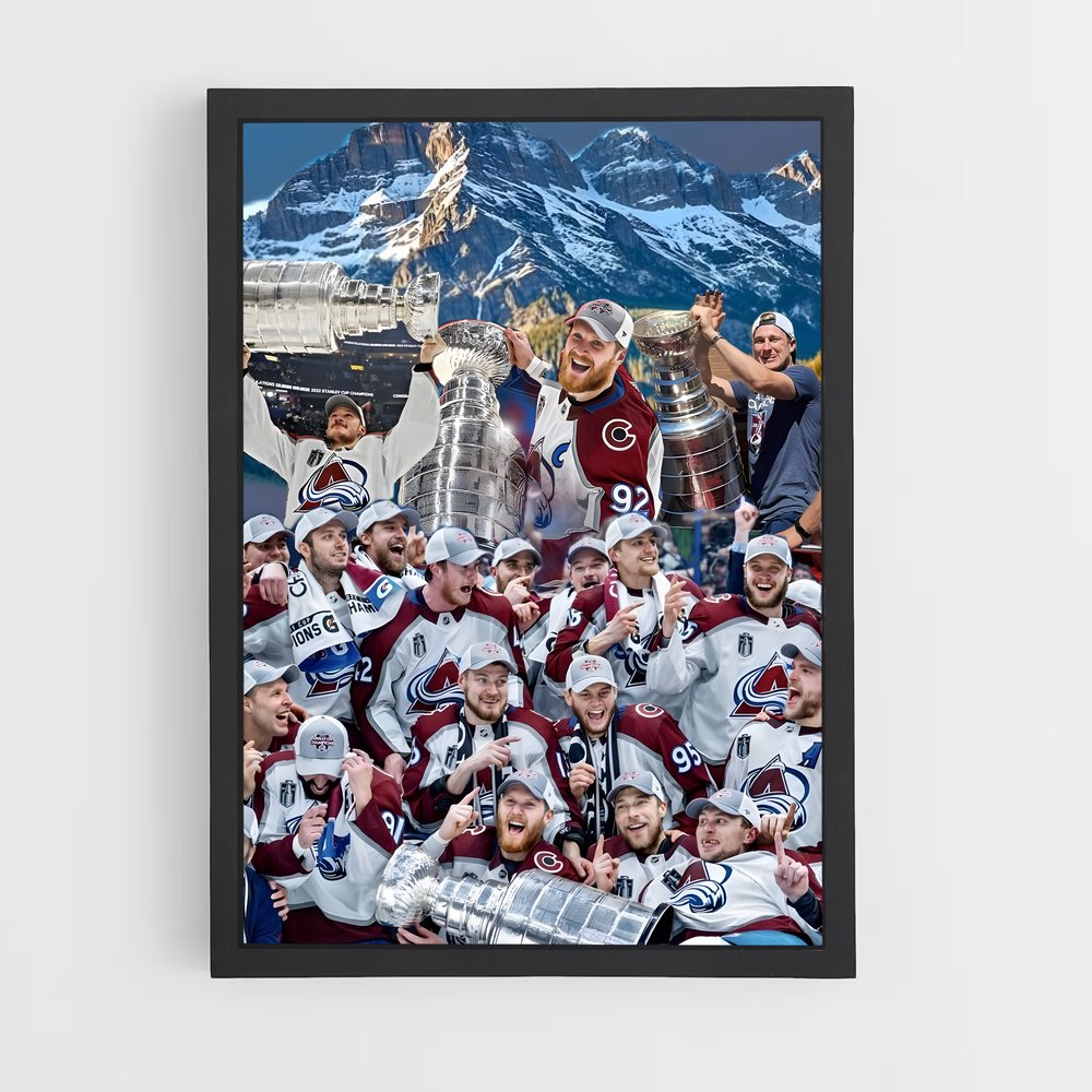 ap-colorado avalanche-14 cadre Noir