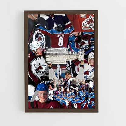 ap-colorado avalanche-16 cadre Bois foncé