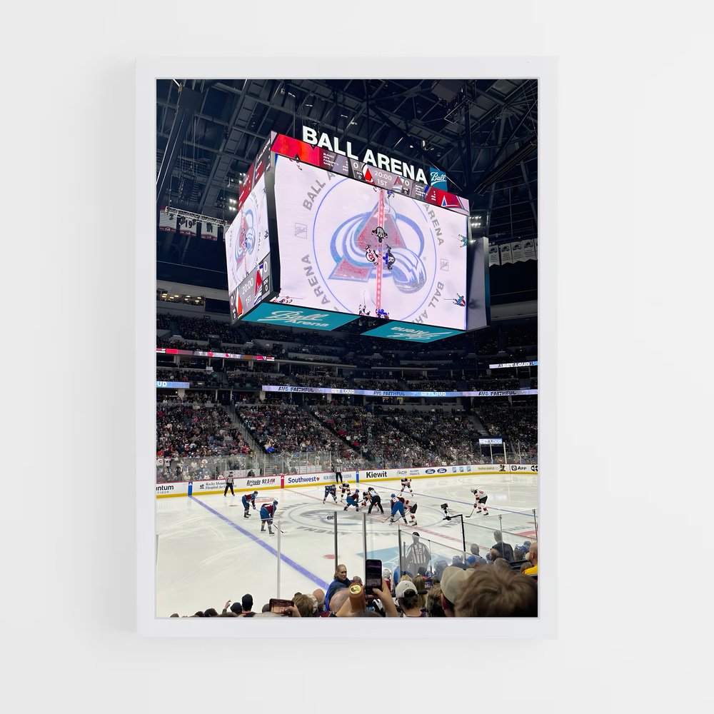 ap-colorado avalanche-4 cadre Blanc