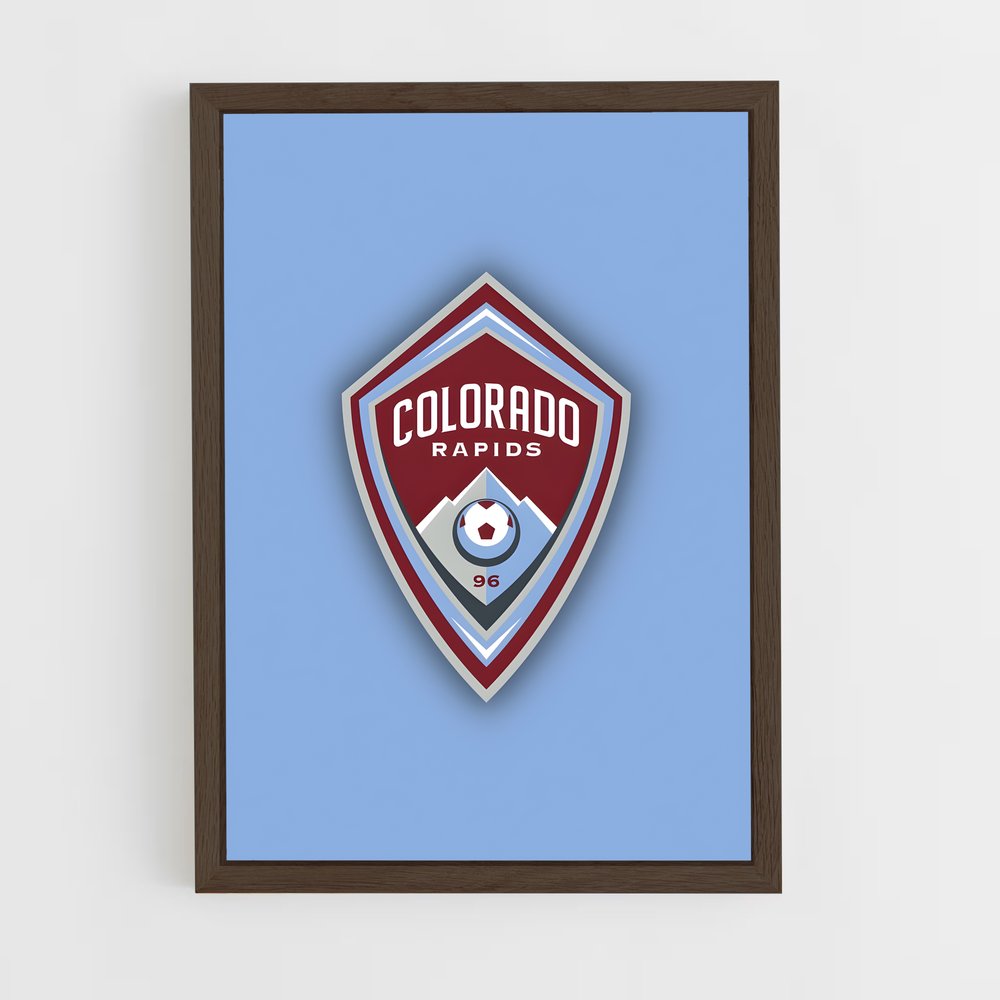ap-colorado rapids-10 cadre Bois foncé