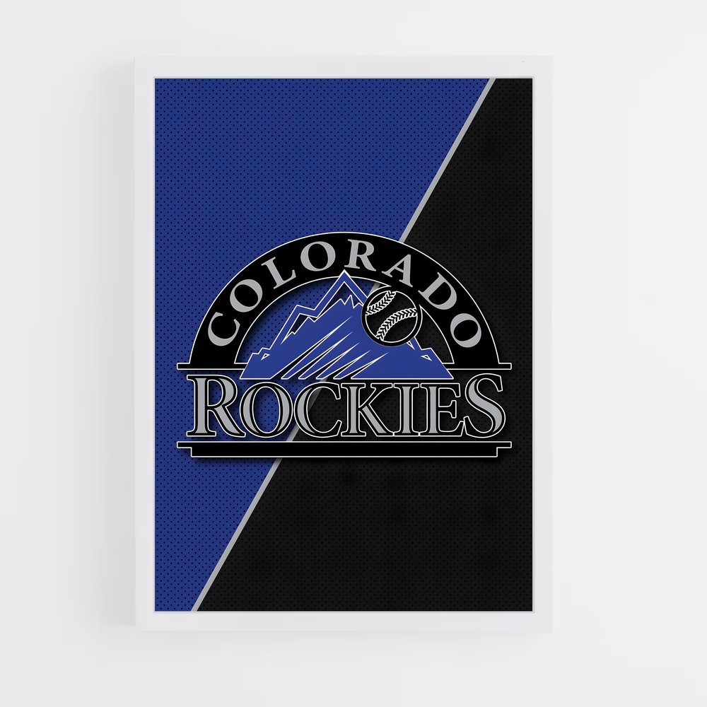 ap-colorado rockies-1 cadre Blanc