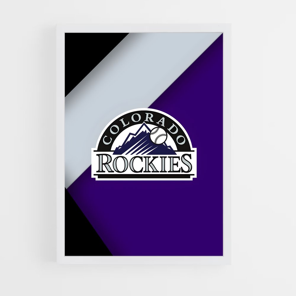 ap-colorado rockies-2 cadre Blanc