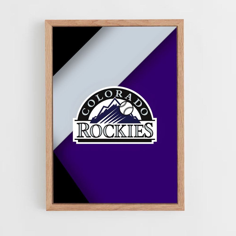 ap-colorado rockies-2 cadre Bois clair