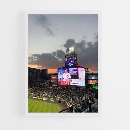ap-colorado rockies-3 cadre Blanc