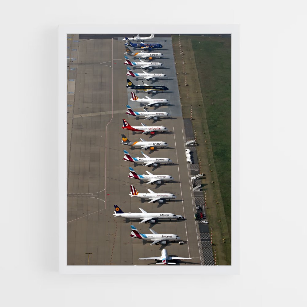 ap-commercial planes-1 cadre Blanc