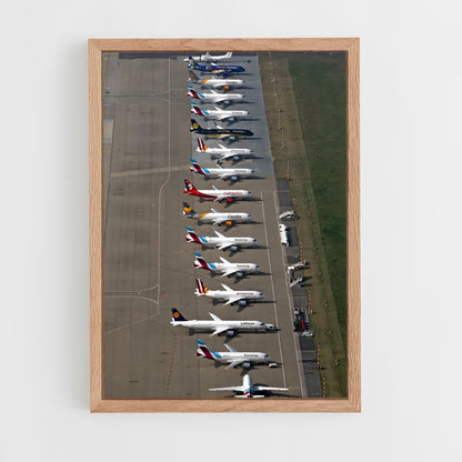 ap-commercial planes-1 cadre Bois clair