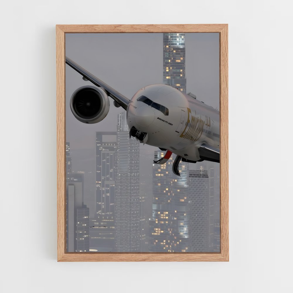 ap-commercial planes-2 cadre Bois clair
