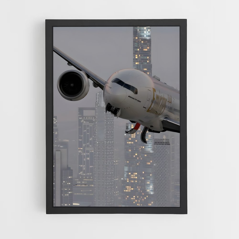 ap-commercial planes-2 cadre Noir