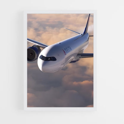 ap-commercial planes-4 cadre Blanc