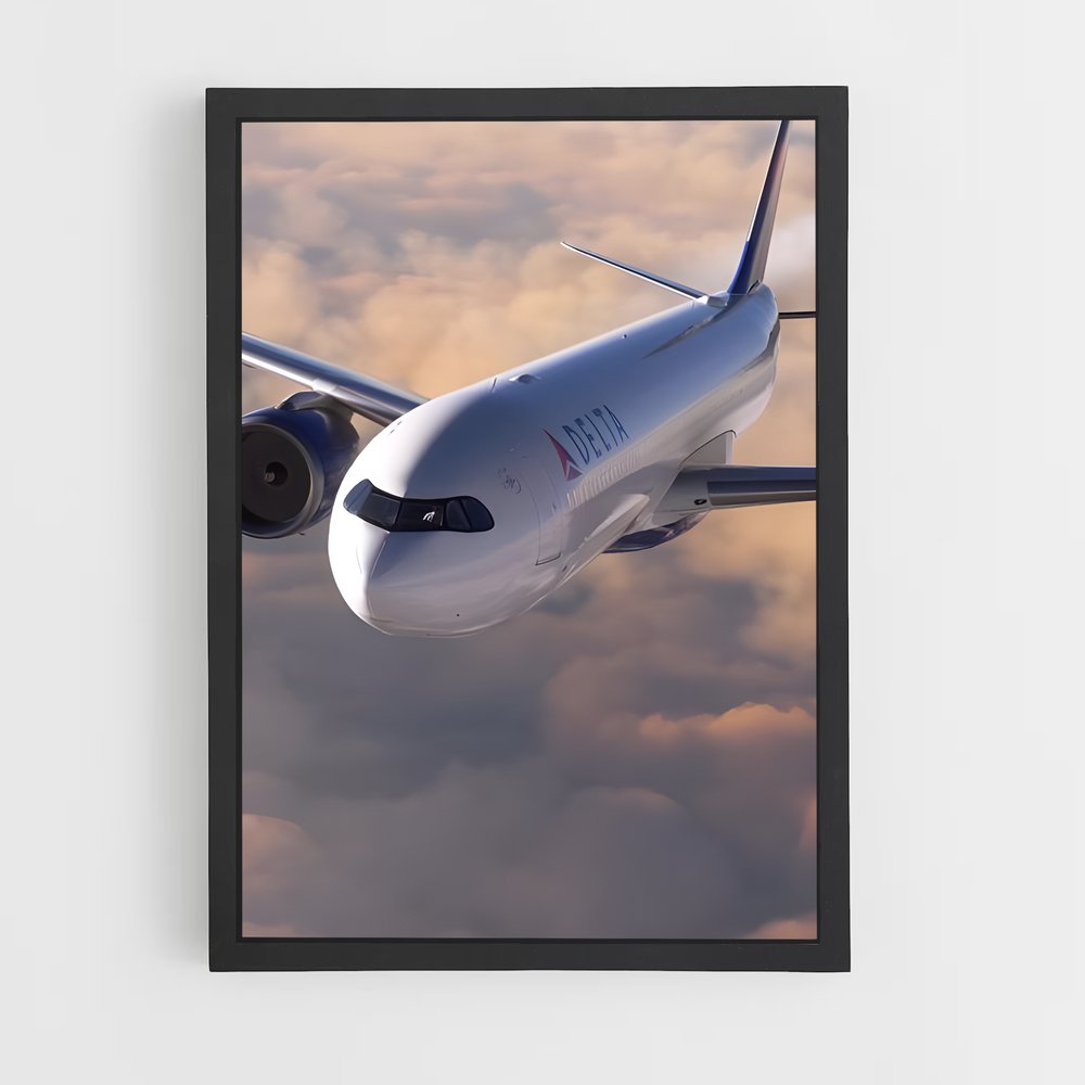 ap-commercial planes-4 cadre Noir