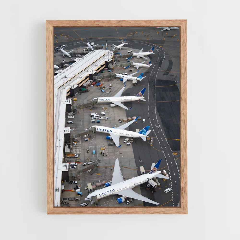 ap-commercial planes-5 cadre Bois clair