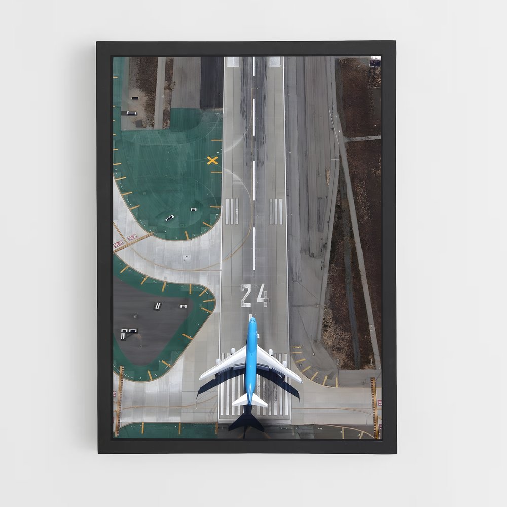 ap-commercial planes-6 cadre Noir