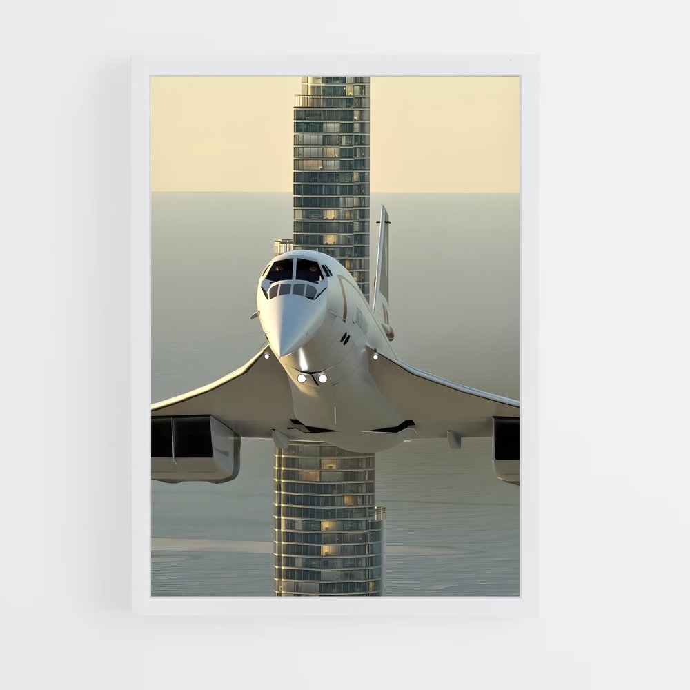 ap-commercial planes-7 cadre Blanc