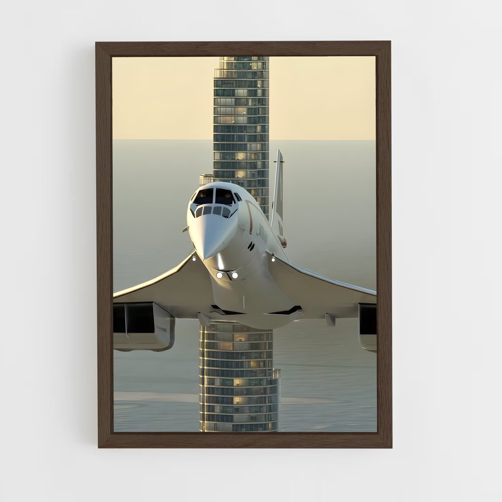 ap-commercial planes-7 cadre Bois foncé