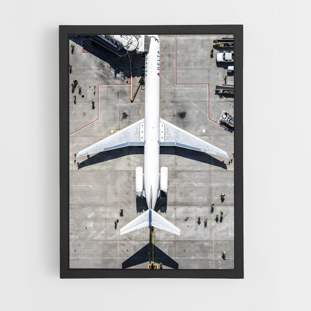 ap-commercial planes-9 cadre Noir