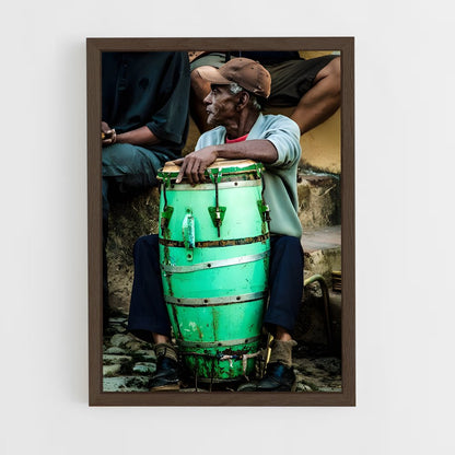 ap-congas-5 cadre Bois foncé