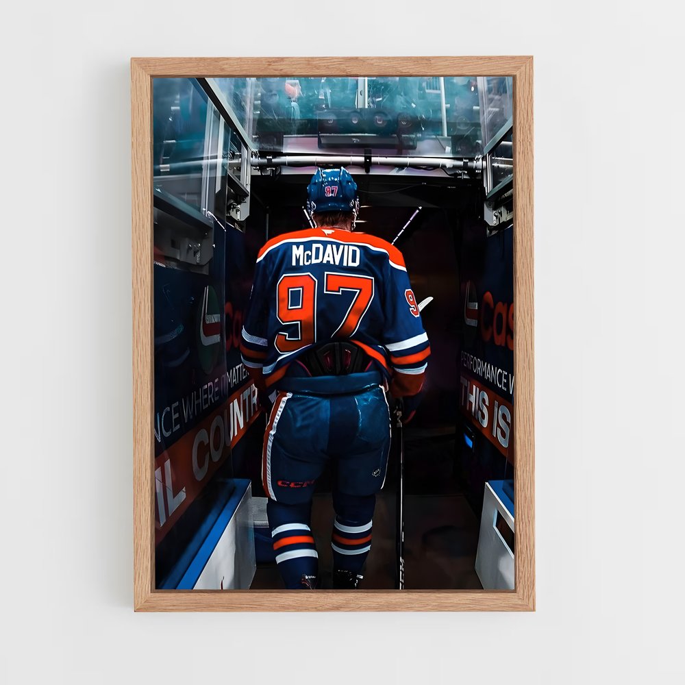 ap-connor mcdavid-4 cadre Bois clair