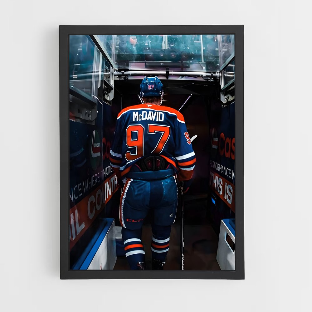ap-connor mcdavid-4 cadre Noir