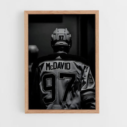 ap-connor mcdavid-5 cadre Bois clair