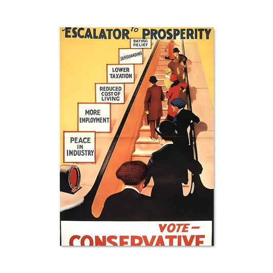 Poster Ascenseur vers la Prospérité