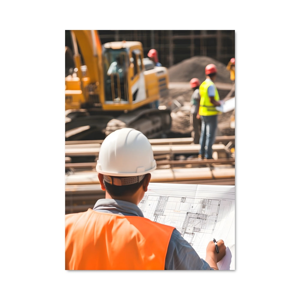 Poster Maîtres du Chantier