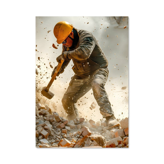 Poster L'Homme au Casque
