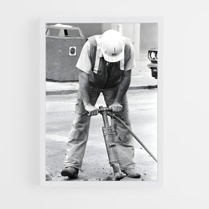 ap-construction worker-11 cadre Blanc