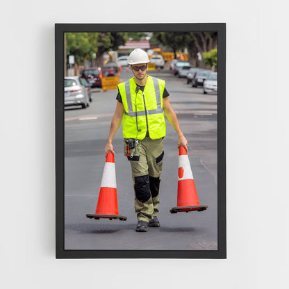 ap-construction worker-5 cadre Noir