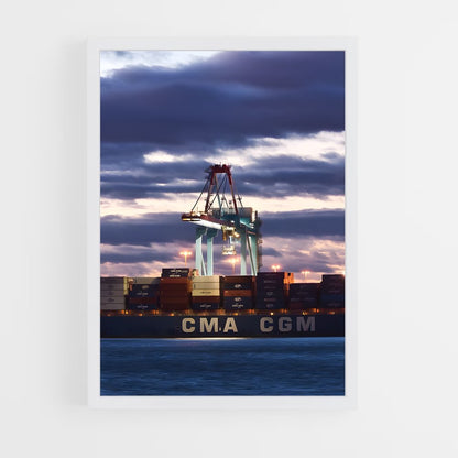 ap-container ships-12 cadre Blanc
