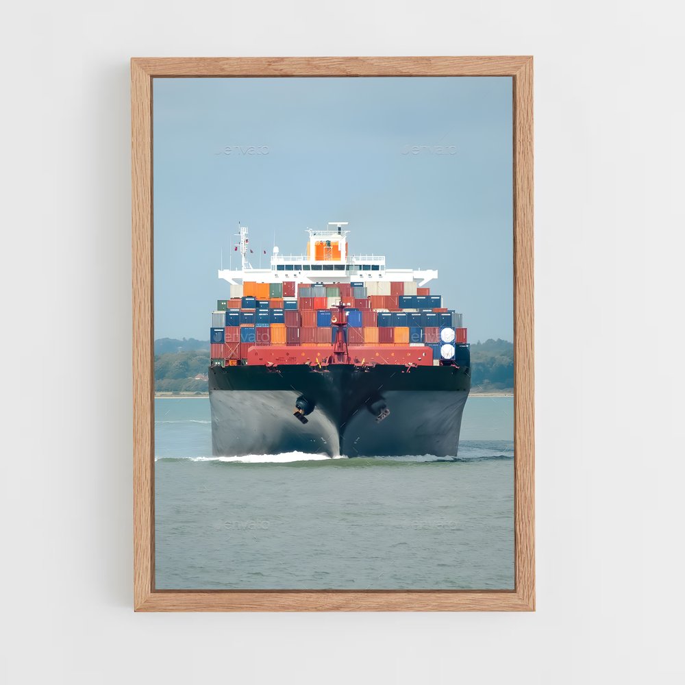 ap-container ships-13 cadre Bois clair