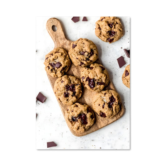 Poster Cookies et Chocolat