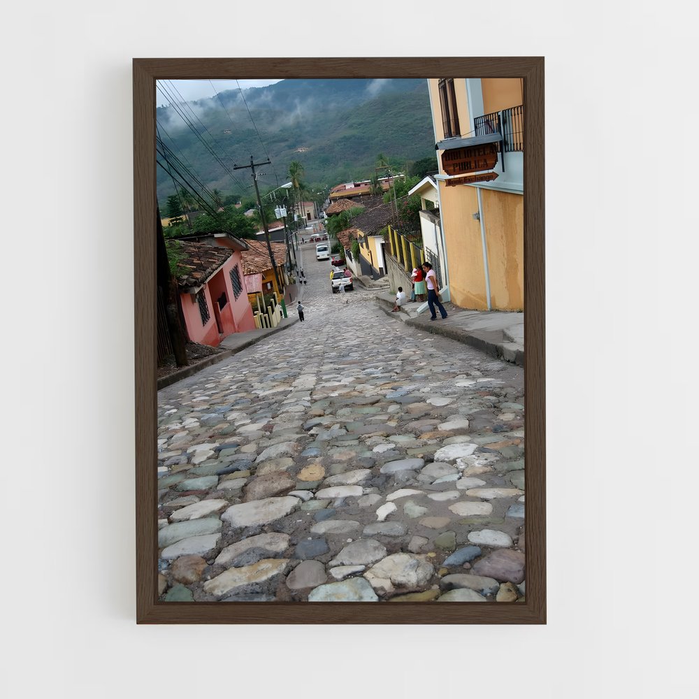ap-copan ruinas-5 cadre Bois foncé
