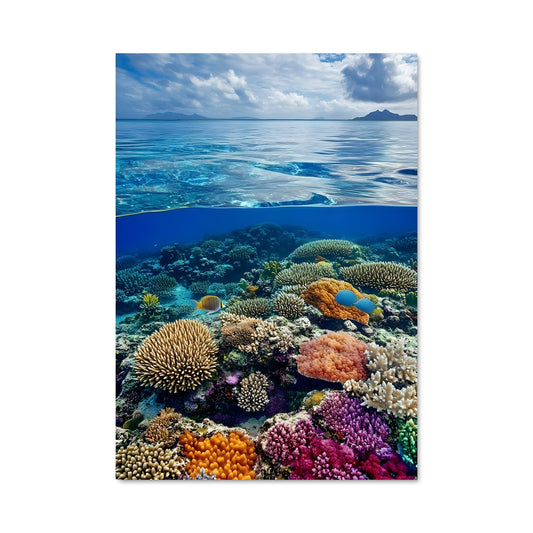 Poster Émeraude des Profondeurs