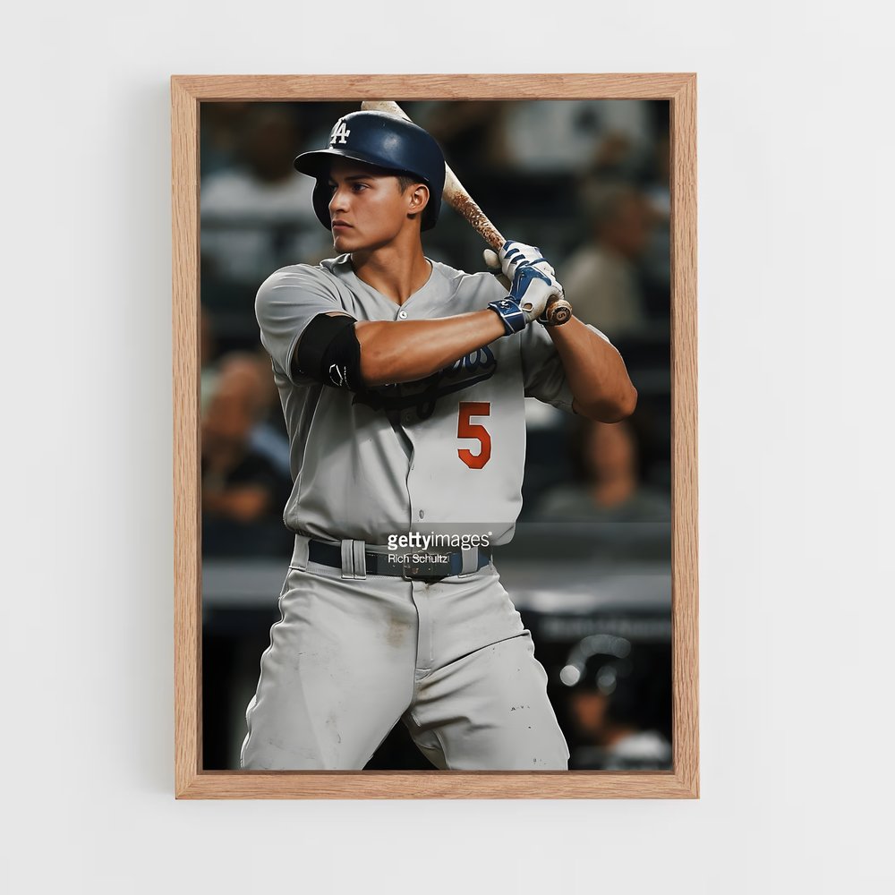 ap-corey seager-1 cadre Bois clair