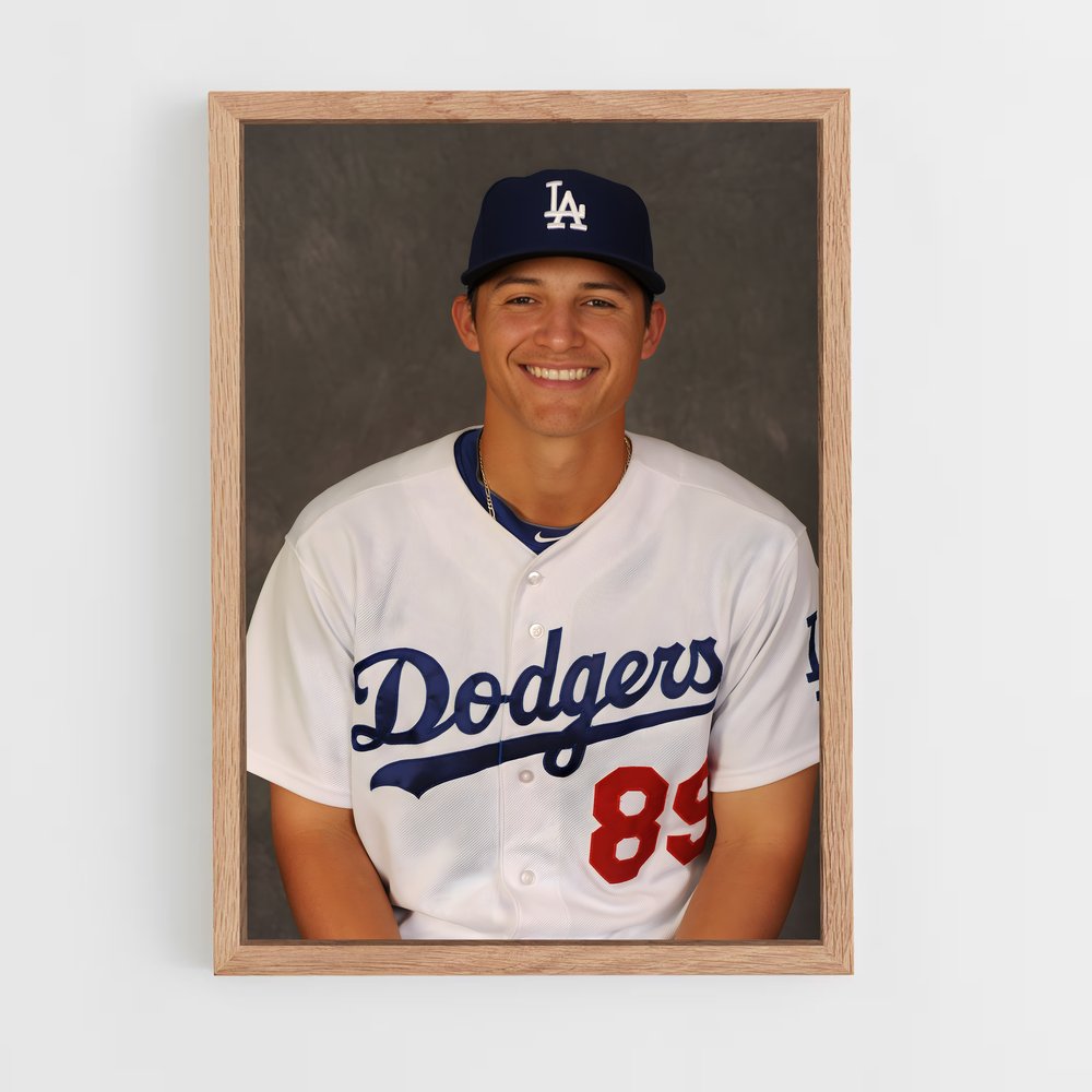 ap-corey seager-5 cadre Bois clair